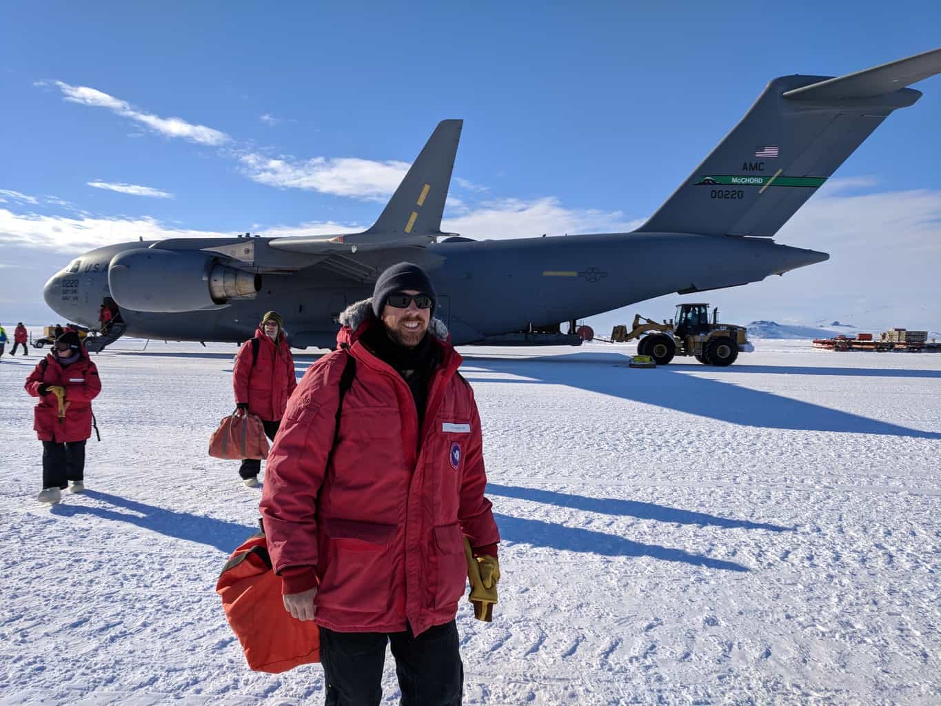 McMurdo Station Antarctica Airplane