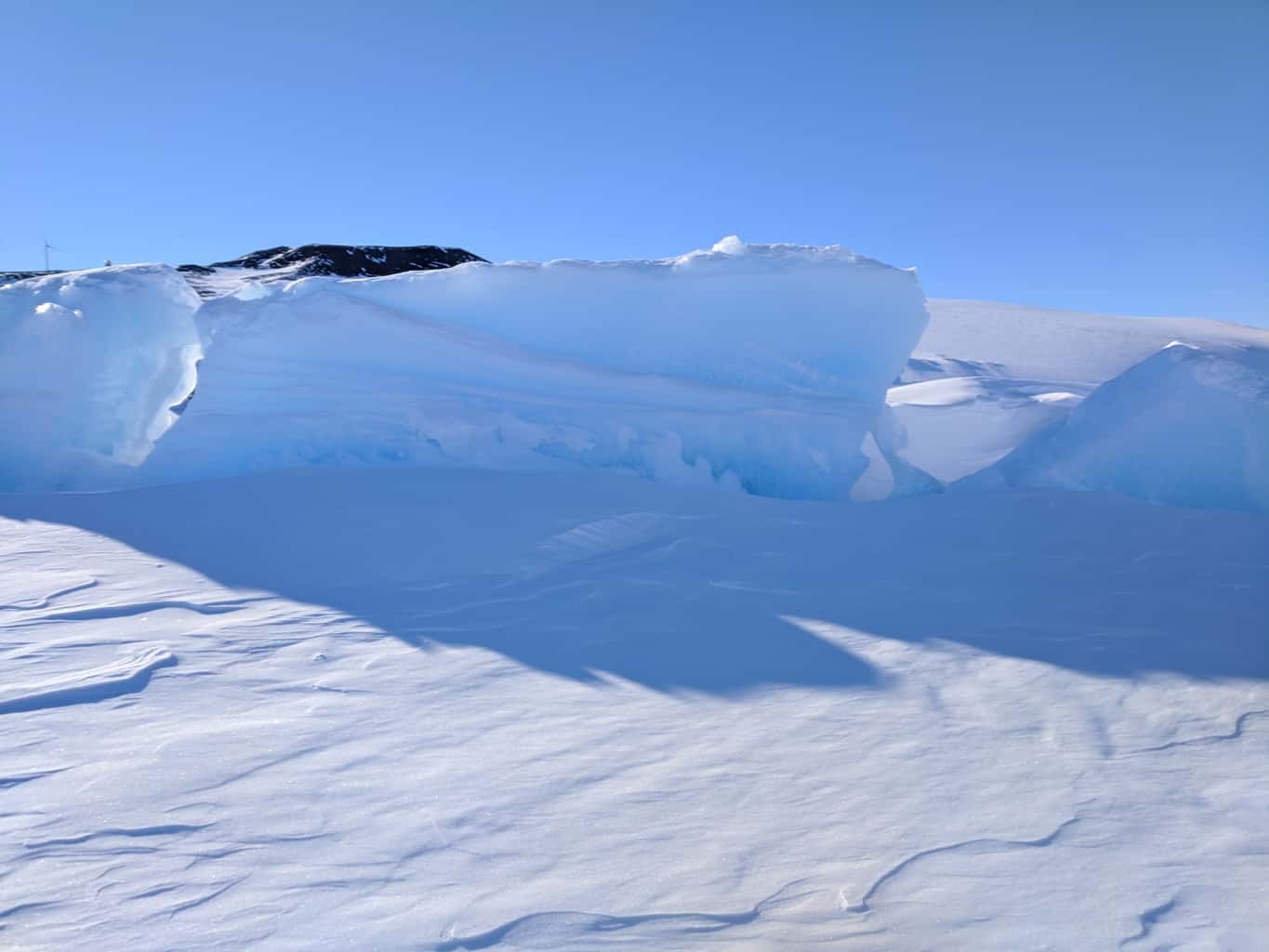 McMurdo Station Antarctica Ice Wave